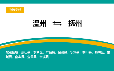 溫州到撫州東鄉區物流專線
